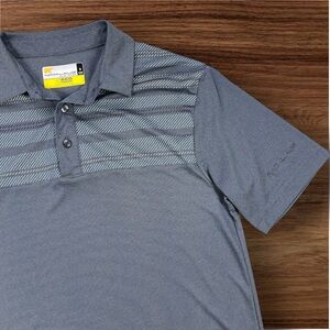 Jack Nicklaus Eco Choice Men’s Gray Performance Polo. Small